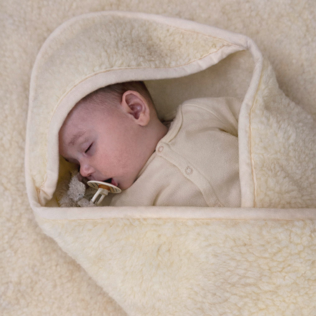 Merino wollen wikkeldeken - Afbeelding 4