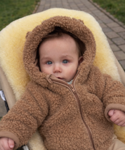 Merinovacht kinderwagen onderlegger 33/73cm