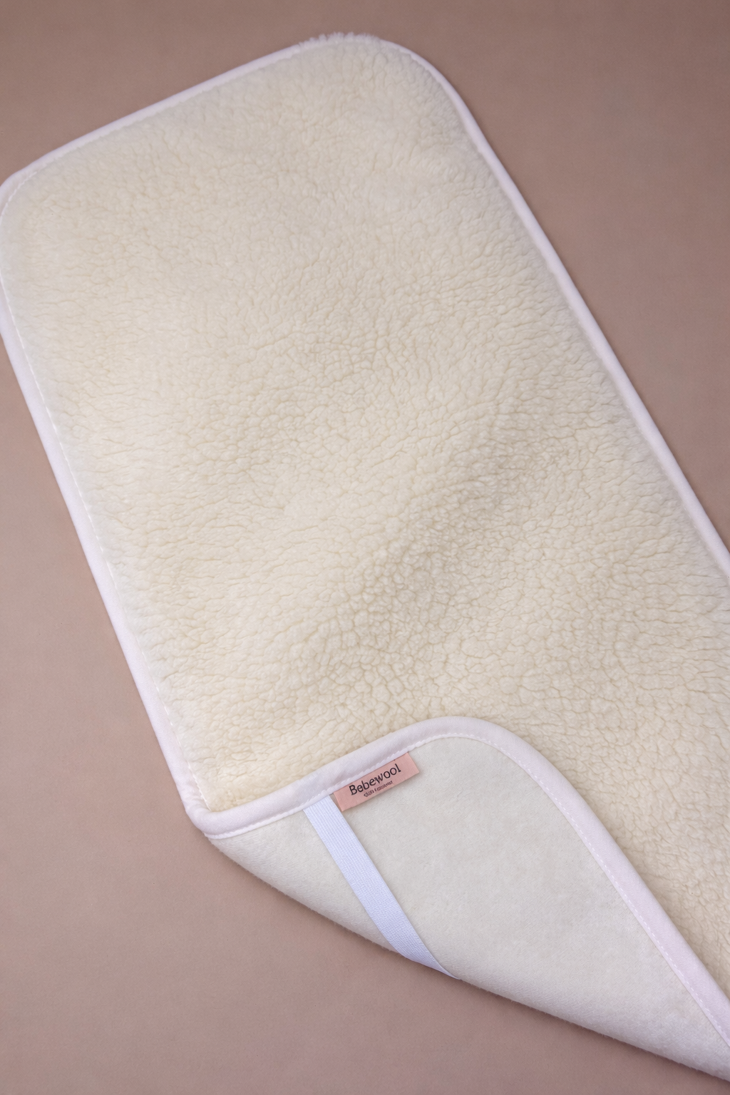 Merino wollen co-sleeper onderlegger 50/90cm - Afbeelding 3