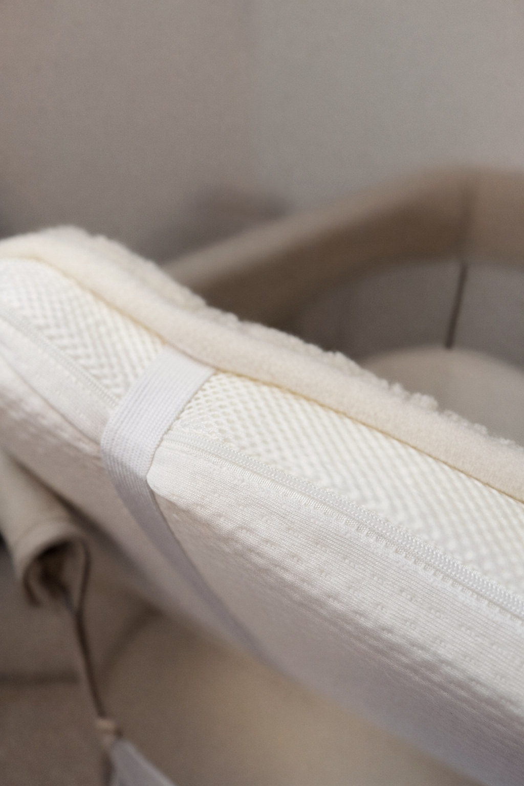 Merino wollen co-sleeper onderlegger 50/90cm - Afbeelding 2