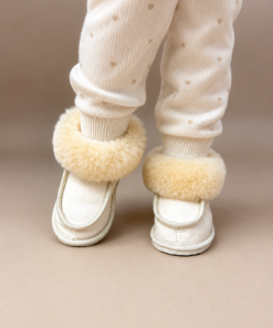 Merino wollen kinder Sloffen